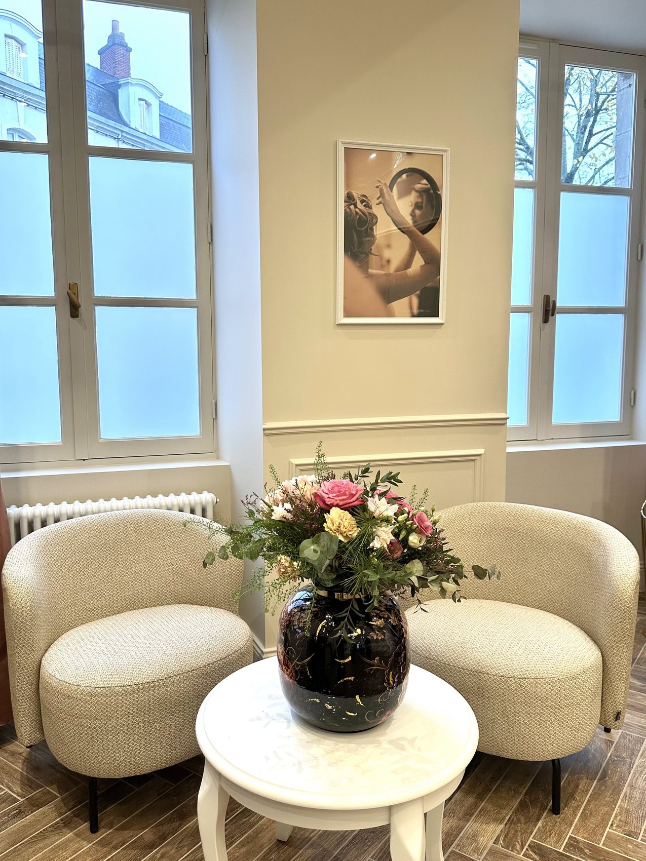 Le salon privatif de la Maison de Coiffure VL à Ancenis