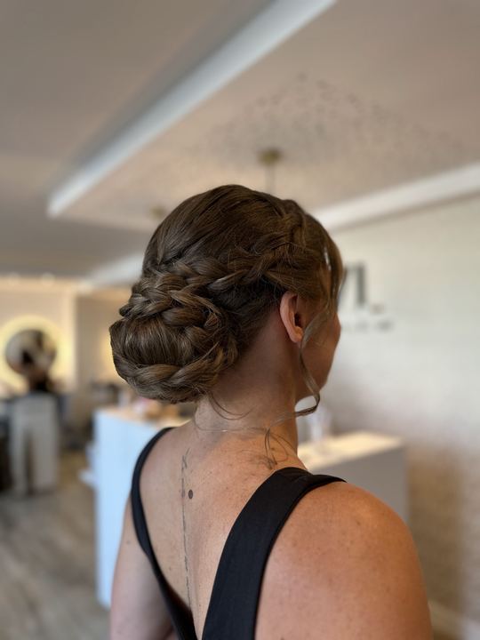 Chignon tressé